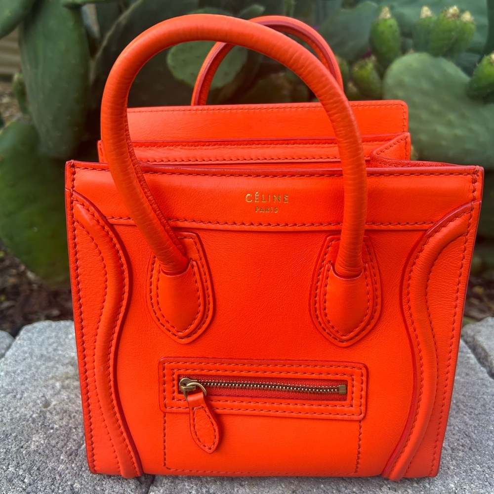 Celine Nano Luggage Handbag